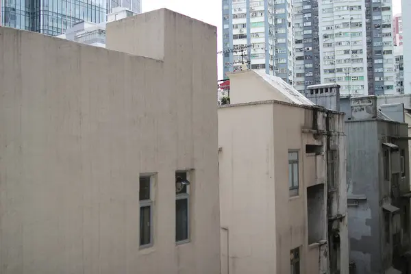 Vista da cidade de Hennessy Road CWB para Wan Chai — Fotografia de Stock