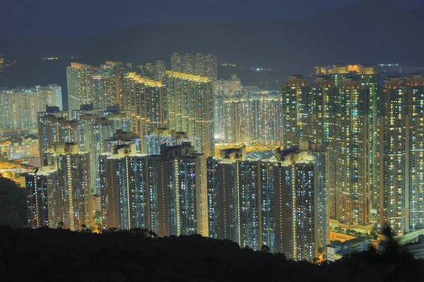 Prédios de Hong Kong em Tseung Kwan O — Fotografia de Stock