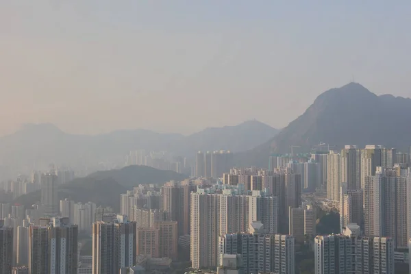 Vue du kowloon est sur la colline noire — Photo