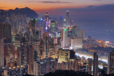 Efendim Cecil'in Ride, İskoç Hill, gün batımı görünümü