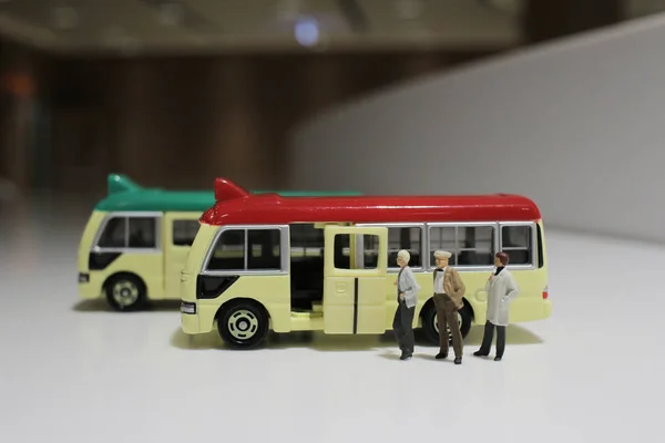 The toys of minibus — Stock Photo, Image