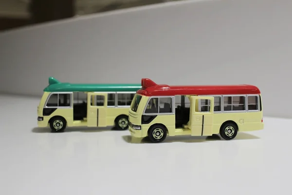 Mini bus zabawek w Hongkongu — Zdjęcie stockowe