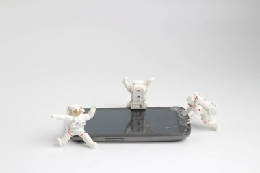 eğlenceli bir çalışma alanı adam