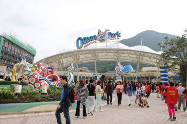 ocean park hong Kong ana giriş