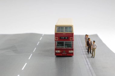 Mini Seyahat otobüs istasyonu