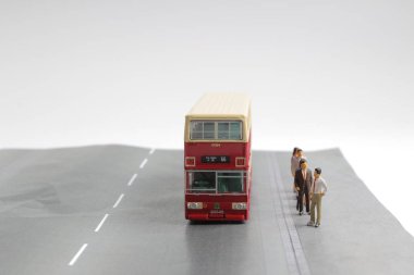 Mini Seyahat otobüs istasyonu