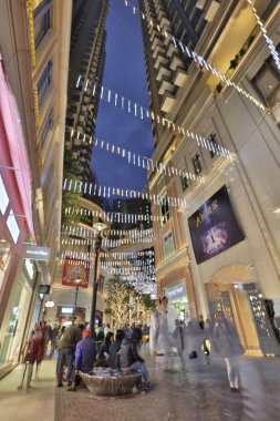  wan chai, dekorasyon ışık Noel Kutlamaları