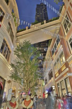  wan chai, dekorasyon ışık Noel Kutlamaları