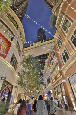  wan chai, dekorasyon ışık Noel Kutlamaları