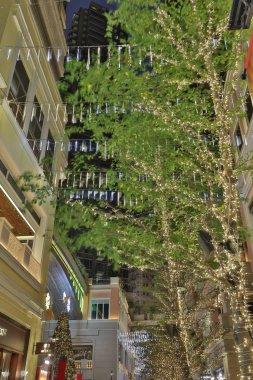  wan chai, dekorasyon ışık Noel Kutlamaları