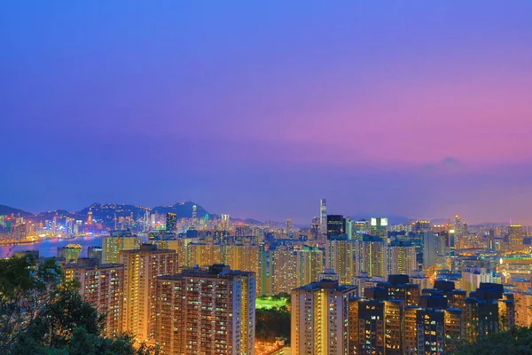 North of kwun tong district view Hong kong — Stock Photo, Image