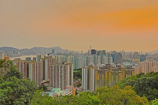 North of kwun tong district view Hong kong — Stock Photo, Image