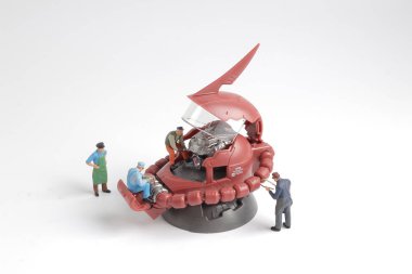 figürün Mini onarım Mobil silah 