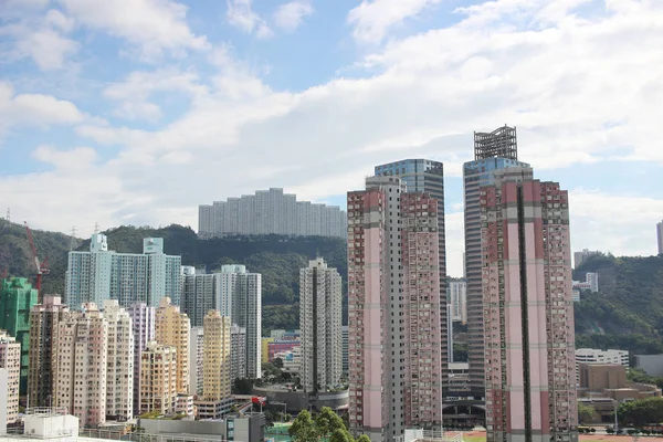 Residencial de edificio en el Kwai Fong —  Fotos de Stock