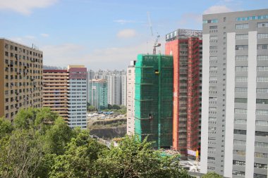 ticaret, iş ve sanayi bölgesi Kwai Chung 