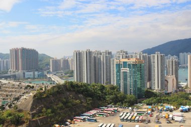 Kwai Tsing bölge hong Kong 2017