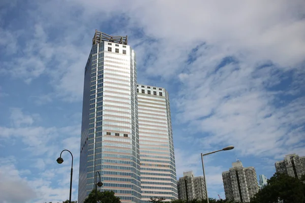 Bürogebäude am kwai fong at hk — Stockfoto