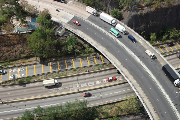 Das Highway-System an der tsuen wan road hk — Stockfoto