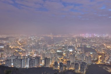 Kowloon aslan rock ülke Parkı'ndan görüntülemek