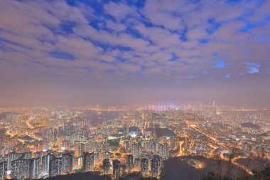 Kowloon aslan rock ülke Parkı'ndan görüntülemek