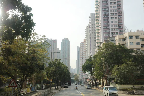 Öffentliches Haus hong kong estate tsz wan shan — Stockfoto