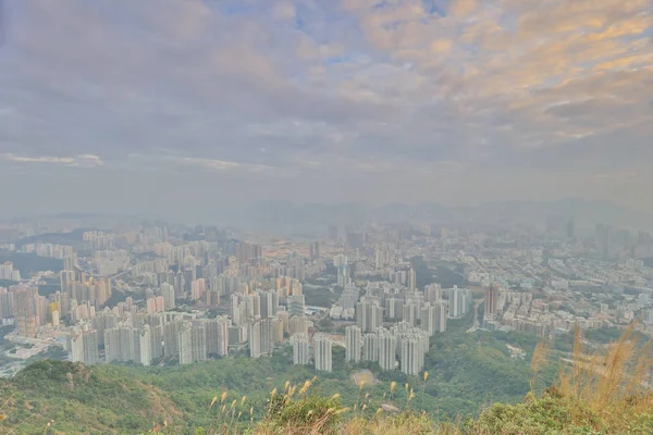 上記から香港、中国のライオン岩から. — ストック写真