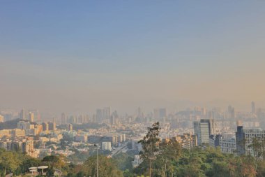 Lung cheung Road kowloon görünümünü
