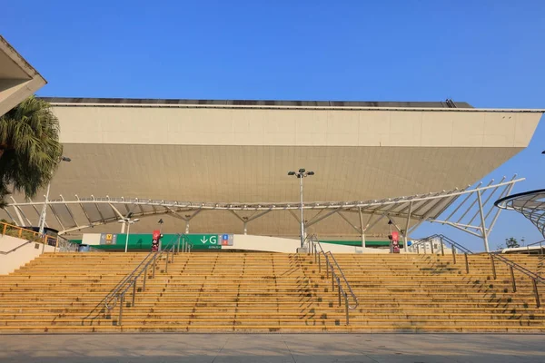 Gün zaman Hung Hom Coliseum'da Hong Kong — Stok fotoğraf