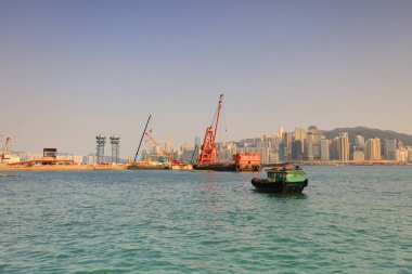 Victoria Harbour view adasının Doğu kısmında