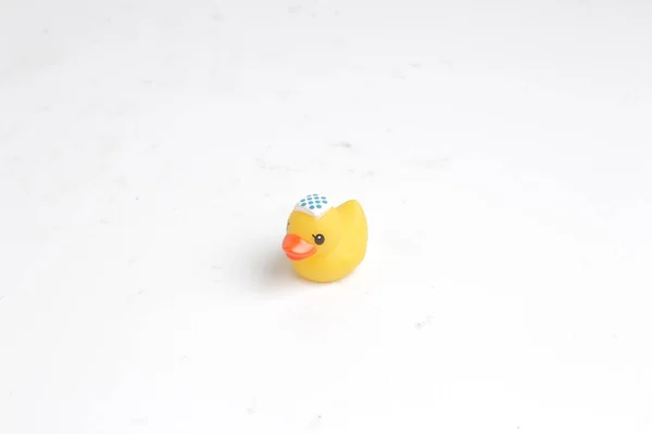 Toy rubber duck isolated on white back ground — Stock Photo, Image