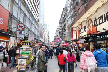 Taç Mong kok bölgesi 2018 hong Kong