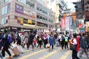  Taç Mong kok bölgesi 2018 hong Kong