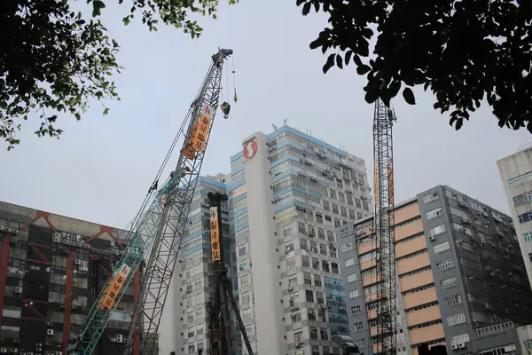 Ev bodrum ilerleme inşaat alanında inşa