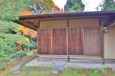 Budist tapınağında Chion 'da yuzen en bahçesinde görüntüle. 