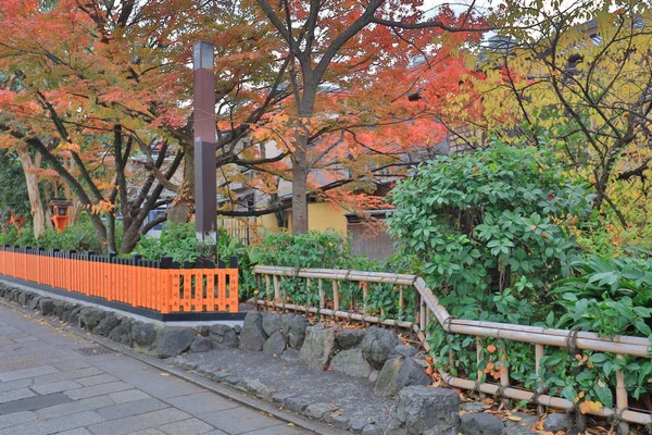 Kyoto Gion Shirakawa Durante Giorno — Foto Stock