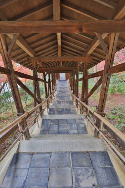 bir Chion o Zen Bahçe kapısında