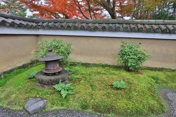 Una Puerta Principal Zen Jardín Chion — Foto de Stock