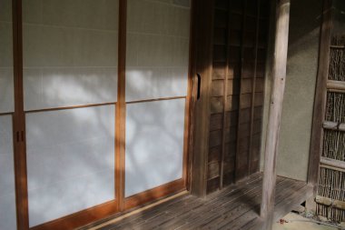 bir tapınakta kyoto, Japonya