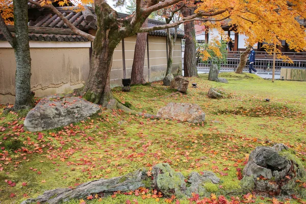 The zen garden at kodai ji temple — Stock Photo, Image