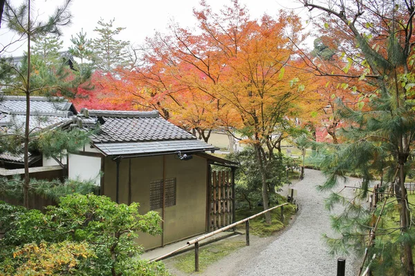 Casa de té en el templo de ji de Kodai Japón — Foto de Stock