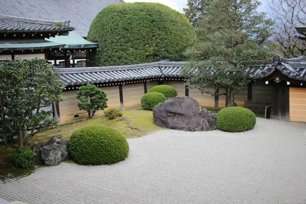 Caída Konkai Komyoji Posición Del Templo Residentes —  Fotos de Stock