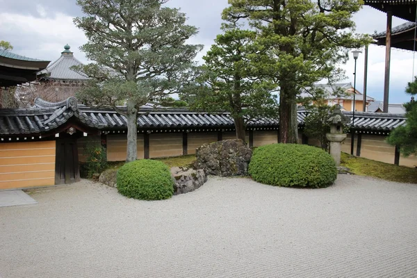 Daling Van Konkai Komyoji Tempel Positie Bewoners — Stockfoto