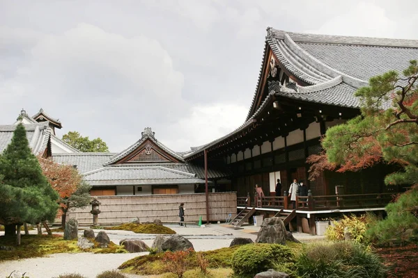 Caída Konkai Komyoji Posición Del Templo Residentes — Foto de Stock