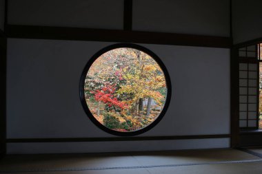 sonbahar sezonu itibariyle Genko antemple, Kyoto, Japonya