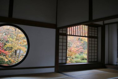 sonbahar sezonu itibariyle Genko antemple, Kyoto, Japonya