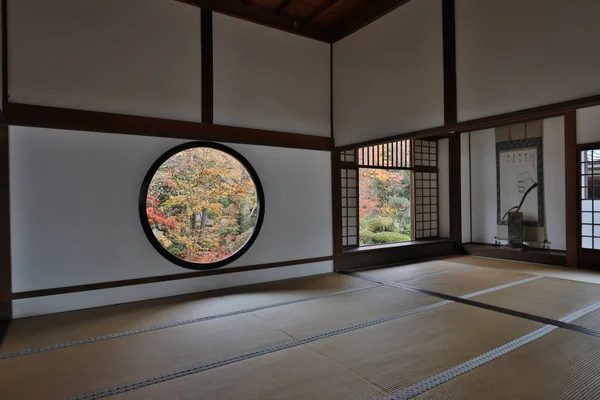 Janela Confusão Genko Templo Kyoto — Fotografia de Stock