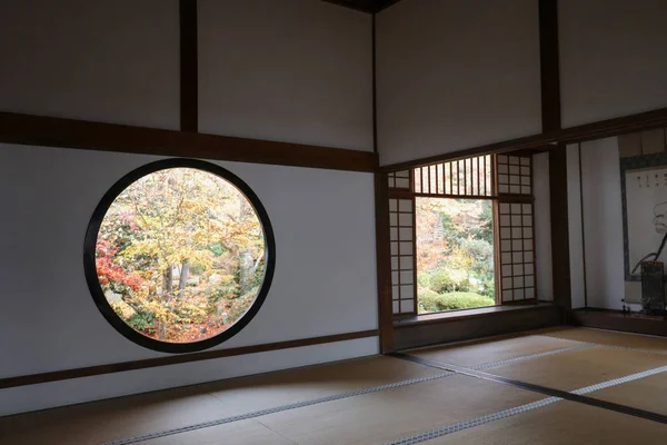 Окно Замешательства Генко Храм Киото — стоковое фото