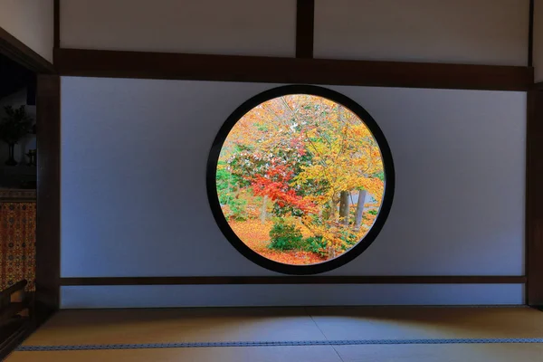 Finestra Della Confusione Genko Tempio Kyoto — Foto Stock