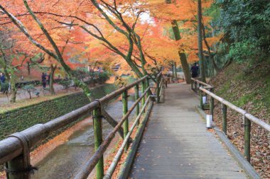 Kitano Kitano tenmangu tapınak Kyoto.japan içinde