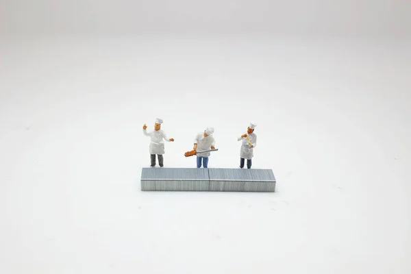 Figure Des Chefs Debout Portée — Photo